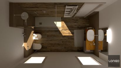 238_ Effetto legno a parete